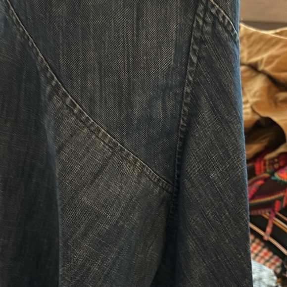 J Jill Long Denim Skirt - Picture 4 of 4